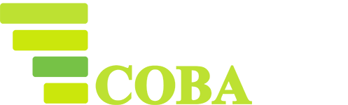 Coba automotriz logo blanco